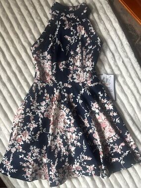 B Darlin Juniors' Open-Back Glitter-Knit Dress - Djade/djde - Size 9/10